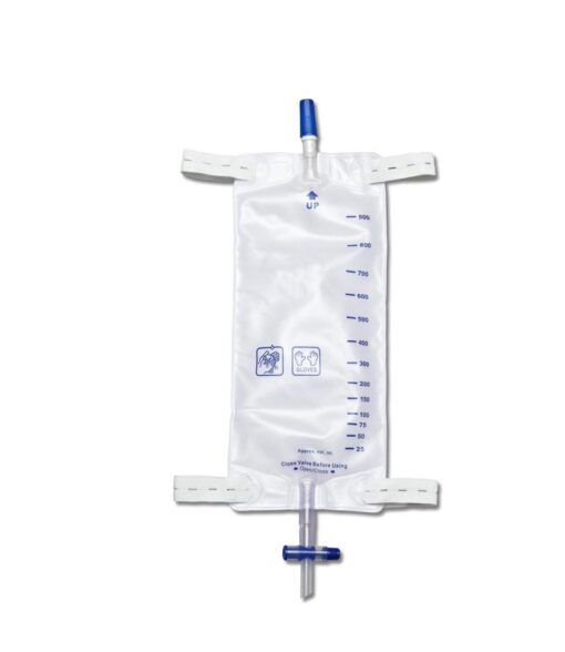 Urine Collection Leg Bag With Bottom Outlet